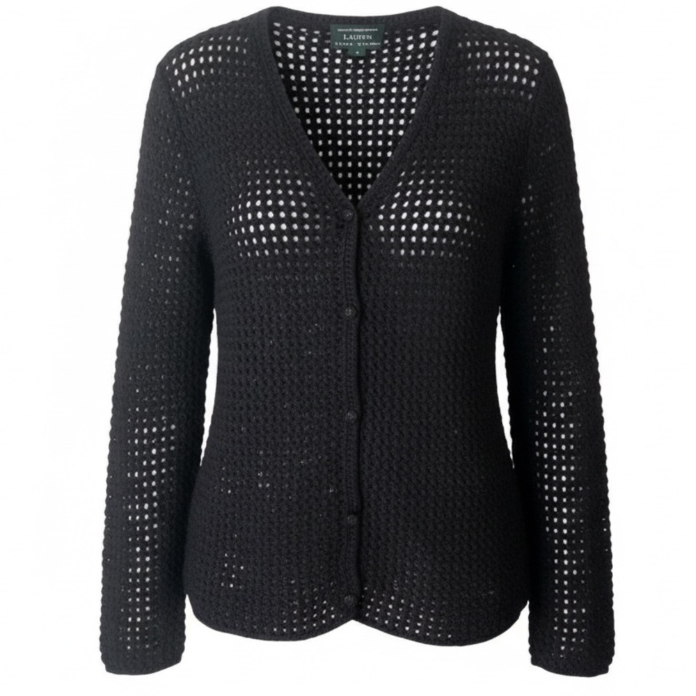 Lauren Ralph Lauren Black Women's Cardigan